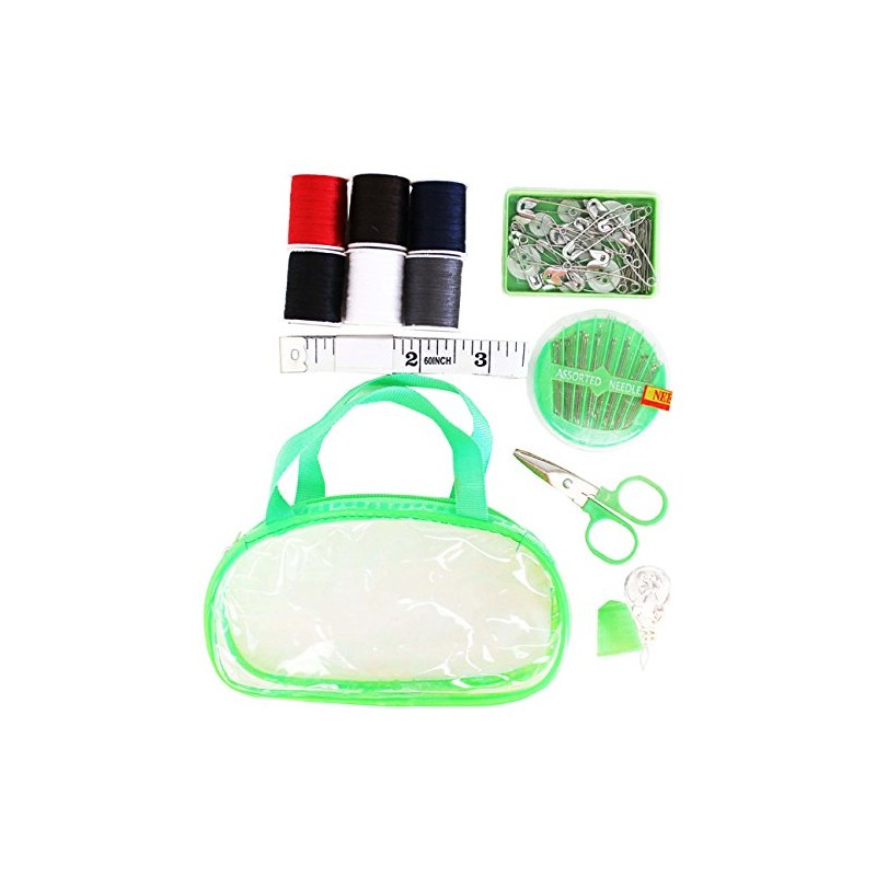 Allary 352 Home & Travel Sewing Kit with Zipper case