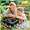 EKisemio 150 Pcs Luminous Mini Resin Animals (Ducks, Frogs, Rabbits,