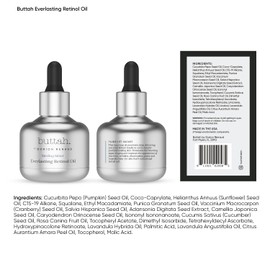 Buttah Skin Sterling Silver Kit for Radiant Beauty - Sterling Silver Kit includes Everlasting Retinol Oil, Awakening Eye Cream, Uplift & Smooth Face Wand. Enhance Your Skin Clarity With This Sterling