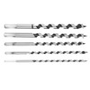 5Pcs/set Hexagon Handle Carbon Steel Wood Fast Cut Auger Drill