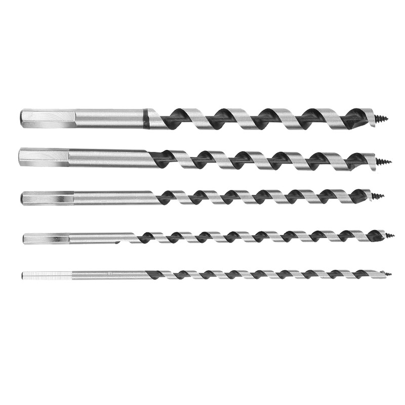 5Pcs/set Hexagon Handle Carbon Steel Wood Fast Cut Auger Drill
