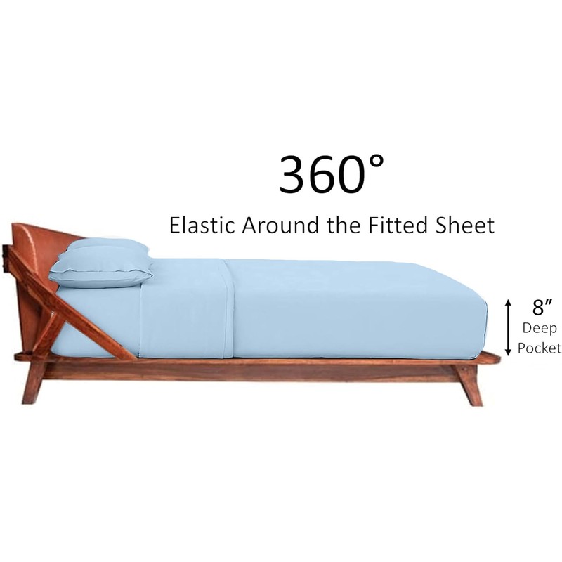 Peace Sleep Bedding Sleeper Sofa Bed Sheets - 4-Piece Set,