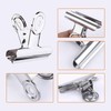 Bulldog Clips, Multi-function Metal Clips, 22 mm, Letter Clips, Metal,