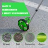 Zozen Measuring Wheel, Green 6Inch Measure Wheel, Distance Measuring in