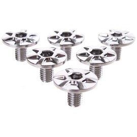 Shimano PD-R9100 cleat fixing bolt, M5 x 8 mm, pack of 6