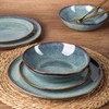 AmorArc Ceramic Dinnerware Sets,Handmade Reactive Glaze Plates and Bowls Sets,Highly
