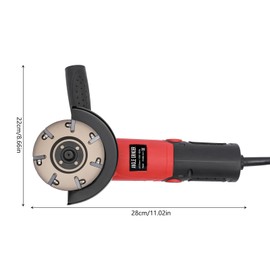 HAPPCUCOE 750W Electric Animal Hoof Trimmer, Goat Hoof Trimmers with 7 Blades,Livestock Sheep Cattles Horses Trimming Machine, Detachable Blade Head