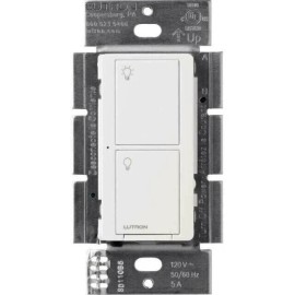 Lutron New Lutron Caséta Smart Switch Wireless 120V White PD-5ANS-WH-R Single Pole 3way