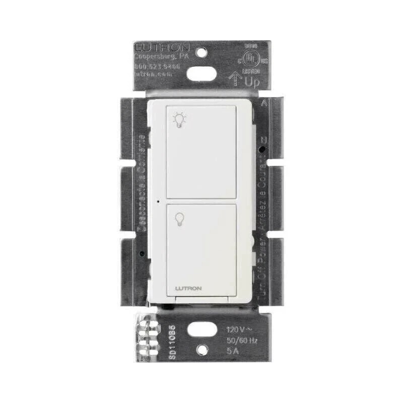 Lutron New Lutron Caséta Smart Switch Wireless 120V White PD-5ANS-WH-R