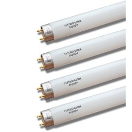 18'' Full Spectrum Daylight 15Watt Aquarium and Plant Light Bulb,Bright White 6500k Fish Tank Fluorescent Tube, Ra83+ High Color Rendering Index