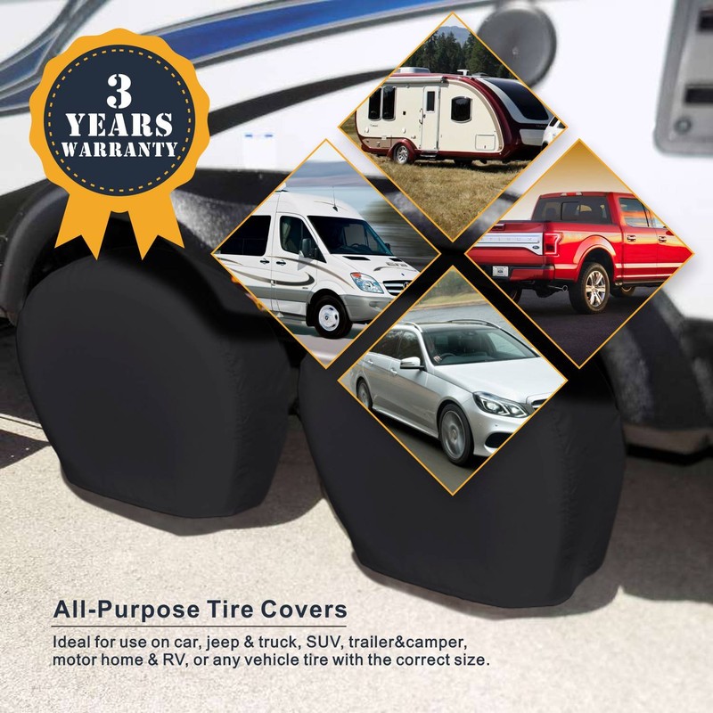 Explore Land Tire Covers 2 Pack - Tough Tire Wheel