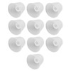 10pcs Replacement Earbud Silicone Cone Shaped Earbud Tips Set for
