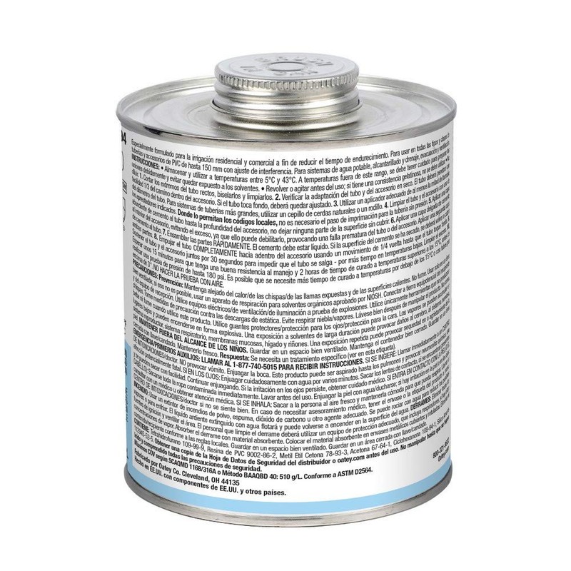 Oatey Oatey-30894 30894 Hydraulic Cements, 32-Ounce, Blue