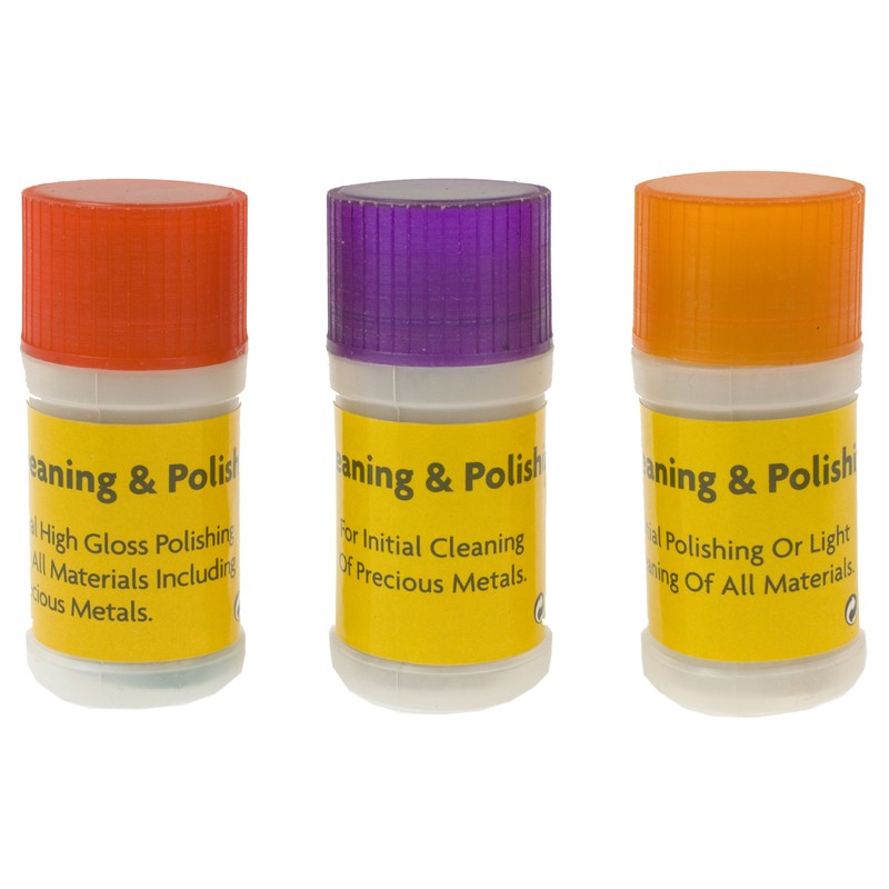 Toolzone 7pc Cleaning And Polishing Set (Wheels And Compounds)