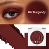 ecofavor Burgundy Eyeshadow Single Palette with Applicator – Elegant Matte