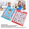 2pcs Chinese English Phonics Posters Multipurpose Fun Early Education Self