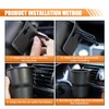 Hanging Car Cup Holder, Multi-Function Cup Holder Organizer with Air
