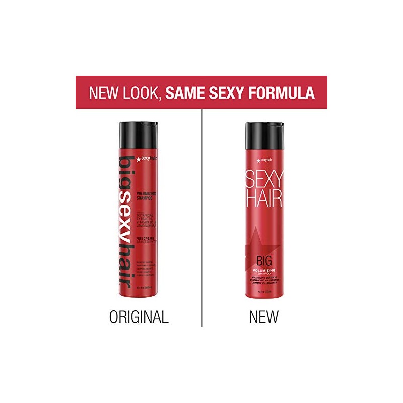SEXYHAIR Big Volumizing Shampoo, 10.1 fl. oz.