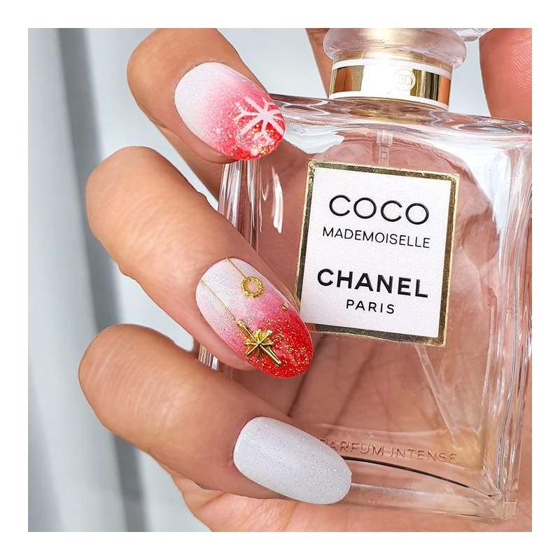 Basic Christmas Nail Tips - Natural / 베이직 크리스마스 네일팁