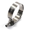 70-78mm 304 Stainless Steel T Bolt Hose Clamp Heavy Duty