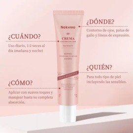 Nekvnro Crema Contorno De Ojos - arrugas - 30g