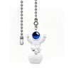 Spaceman Ceiling Fan Pull Chain,12in Astronaut Pull Chain Extension, 3mm