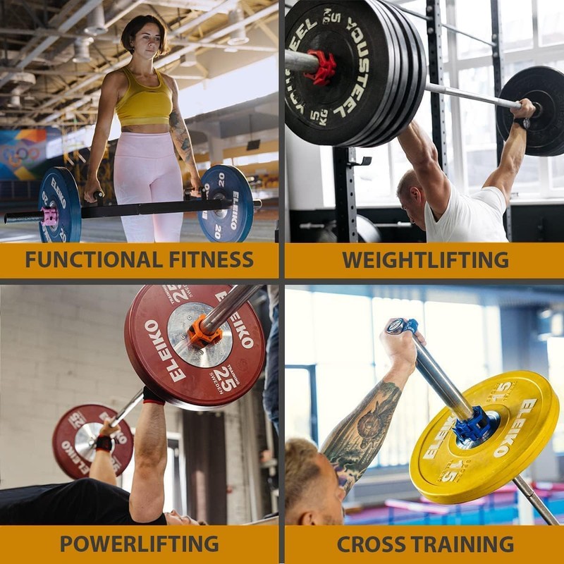 WARM BODY COLD MIND - Premium 2 inch Olympic Barbell