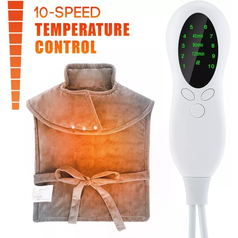 Monstyle Almohadilla Térmica Grande Para Aliviar El Dolor De Espalda