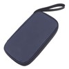Card Wallet Waterproof Multi Slots Zipper Closure Soft PU Leather