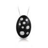 Belle Etoile Glitter Pendant - One Size, Black