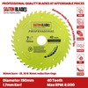 TCT19040TPRO Saxton Professional Range TCT Circular Saw Blade 190mm x