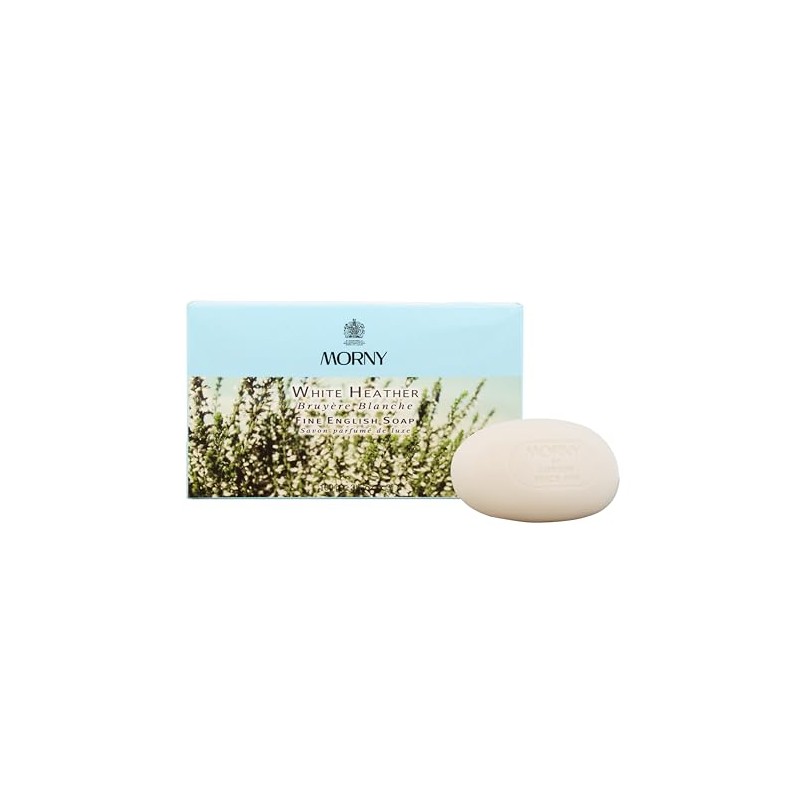 WHITE HEATHER FINE ENGLISH SOAP BY MORNY 100g*3