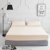 EXQUIZIT HOME Fitted Bed Sheet With Matching FREE 2 X