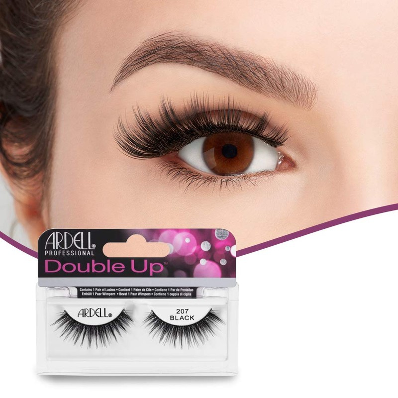 Ardell False Eyelashes Double Up 207 Black (4 Pack)