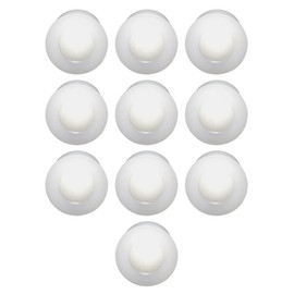 10Pcs Ball Transfer Bearing Rollers, 360 Degree Mini Nylon Caster Balls for Transmission, Furniture, Wheelchair, Machine