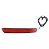 HDBUBALUS Rear Saddlebag Red LED Side Marker Light For Harley