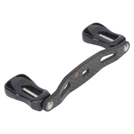 J-ouuo Fishing Reel Handle Carbon Fiber Double Handle Baitcasting D S A Lightweight Easy Replacement (85mm)