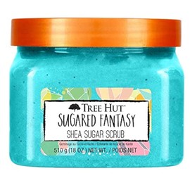 Tree Hut Sugared Fantasy Shea Sugar Scrub 18 oz, 2 unidades                                                                                           