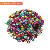 sourcing map Loose Sequins 6MM Silver Backed Sequins 2400Pcs Cup