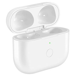 Newest Replacement Charging Case Compatible with AirPod 3rd Generation, Air pods 3 (Not for Airpod Pro) with Pairing Sync Button Without Earbuds, White