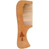 'Fantasy Mushroom' Wooden Comb (HA00017474)