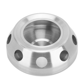 INTIRILIFE Teapot Warmer in Silver, 10 x 10 cm, Stainless Steel Tea Warmer for Heat-Resistant Teapots, Stainless Steel Tea Cosy for Coffee, Tea and Much More