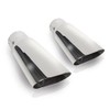 Stainless Works - Flat Oval Exhaust Tips 3in Inlet (priced