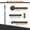 HARFINGTON 5pcs H6 Flat Hex Head Screwdriver Bit 6mm Metric