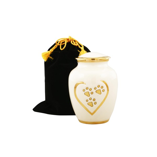 URNS OF DIGNITY Paws Legacy Memorial Pet Cremation Urns for