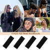 7cm Wide Headbands, Plain Stretchy Hairbands for Women & Men,