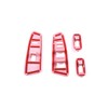 ABS Car Look Interior Door armrest Window Switch Panel Cover