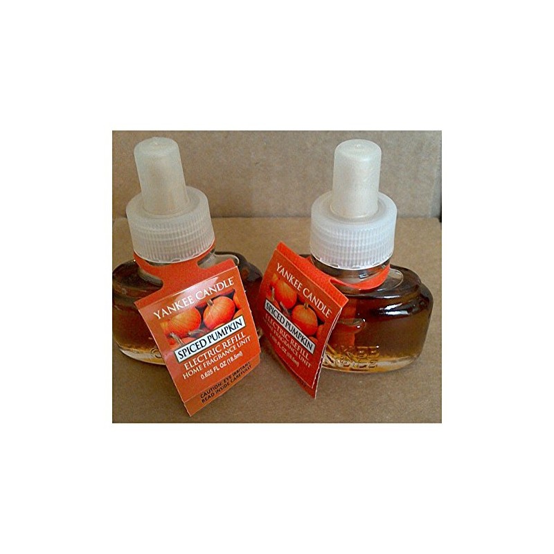 Yankee Candle Scent Plug Refill, Spiced Pumpkin (Pack of 2)