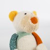 sigikid 43235 Patchwork Soft Toy, Multi-Colour/Polar Bear