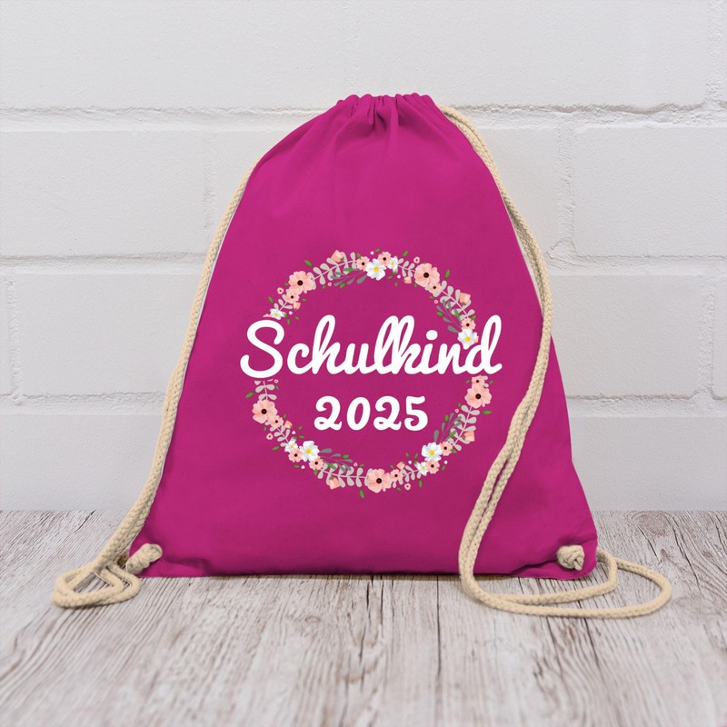 Shirtracer Drawstring Bag for First Day at School - School